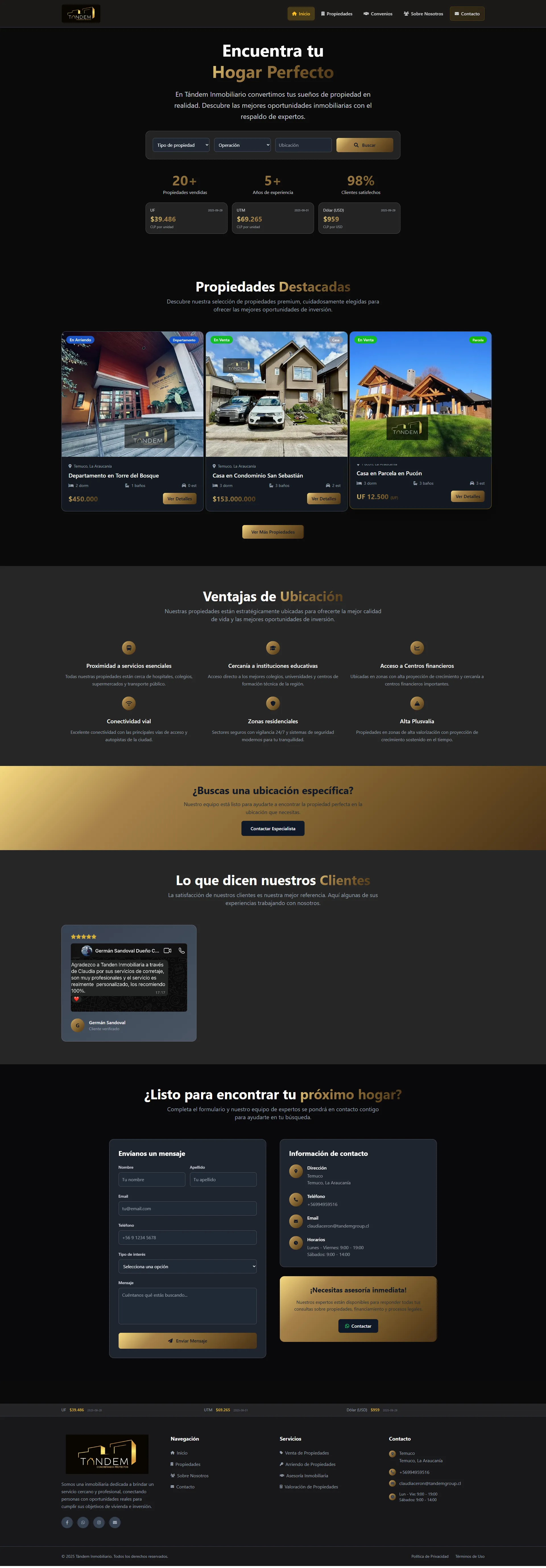 Portal de Corretaje Inmobiliario